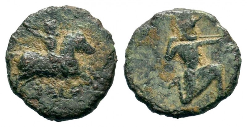 Greek Coins. Mid 4th-late 3rd century B.C. AE 
Condition: Very Fine

Weight: 1,0...
