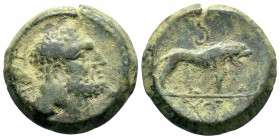 KINGS OF GALATIA. Amyntas (39-25 BC). Ae.
Condition: Very Fine

Weight: 12,56 gr
Diameter: 23,20 mm