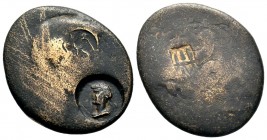 Greek Countermark coins Ae
Condition: Very Fine

Weight: 10,73 gr
Diameter: 26,00 mm