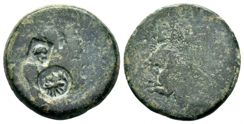 PHRYGIA. Apameia. Ae (Circa 88-40 BC). 
Condition: Very Fine

Weight: 6,20 gr
Di...