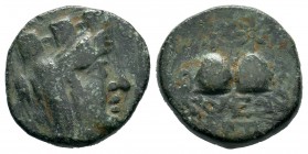CILICIA. Soloi. 1st century BC. AE
Condition: Very Fine

Weight: 5,34 gr
Diameter: 16,80 mm