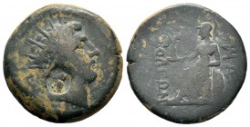 CILICIA. Mopsus. 1st century BC. AE 
Condition: Very Fine

Weight: 9,80 gr
Diameter: 26,00 mm
