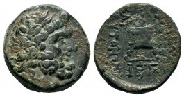 CILICIA. Korykos. 1st century BC. AE 
Condition: Very Fine

Weight: 6,32 gr
Diameter: 19,40 mm