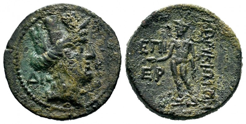 CILICIA. Korykos. 1st century BC. AE 
Condition: Very Fine

Weight: 7,15 gr
Diam...