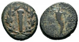 CILICIA. Tarsos. 1st century BC. AE 
Condition: Very Fine

Weight: 8,62 gr
Diameter: 21,75 mm