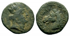CILICIA. Tarsos. 1st century BC. AE 
Condition: Very Fine

Weight: 3,76 gr
Diameter: 16,40 mm