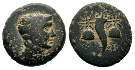 PONTOS. Amisos. Ae (Circa 120-63 BC).
Condition: Very Fine

Weight: 3,74 gr
Diameter: 16,50 mm