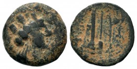 PHOENICIA. Arados (2nd century BC). Ae.
Condition: Very Fine

Weight: 3,54 gr
Diameter: 17,20 mm