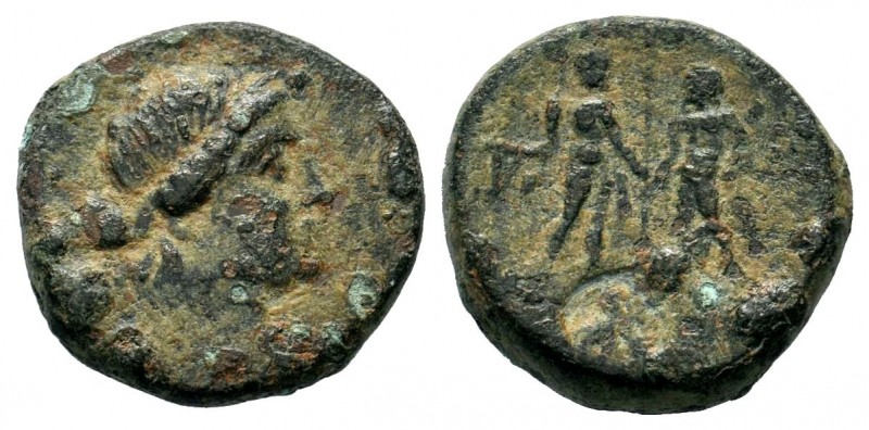 Pseudo-autonomous. Ae (Circa 193-235 AD).
Condition: Very Fine

Weight: 3,79 gr
...