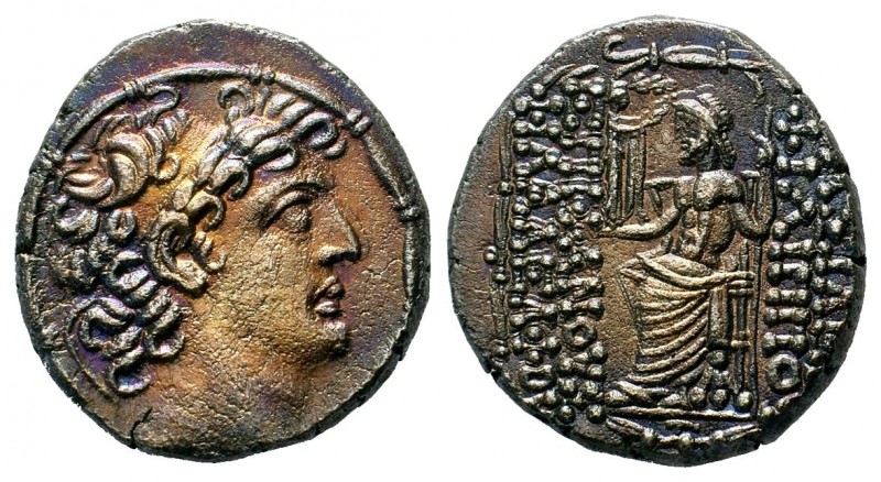 Seleukid Kingdom. Philip I Philadelphos. 95/4-76/5 B.C. AR tetradrachm
Condition...