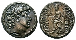 Seleukid Kingdom. Philip I Philadelphos. 95/4-76/5 B.C. AR tetradrachm
Condition: Very Fine

Weight: 15,51 gr
Diameter: 24,60 mm