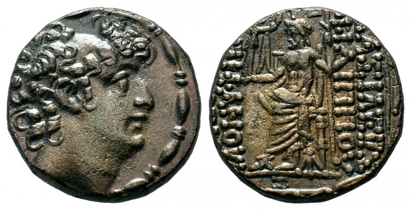 Seleukid Kingdom. Philip I Philadelphos. 95/4-76/5 B.C. AR tetradrachm
Condition...