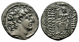 Seleukid Kingdom. Philip I Philadelphos. 95/4-76/5 B.C. AR tetradrachm
Condition: Very Fine

Weight: 15,26 gr
Diameter: 25,60 mm