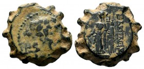 SELEUKIS & PIERIA. Seleukeia Pieria. Ae (1st century BC).
Condition: Very Fine

Weight: 7,35 gr
Diameter: 19,00 mm