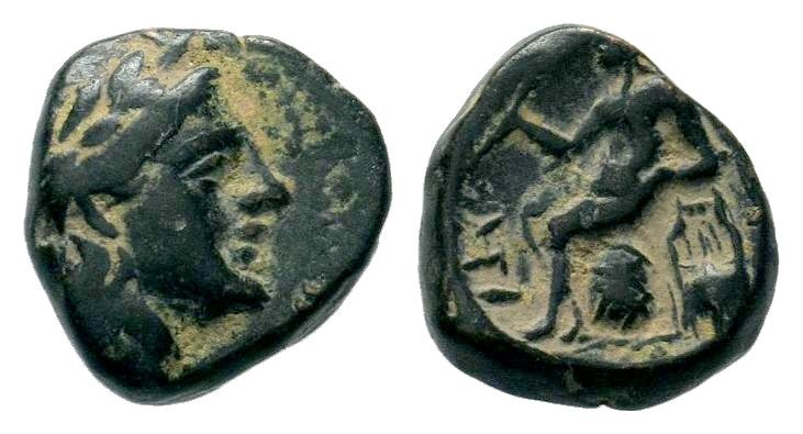 SELEUKIS & PIERIA. Seleukeia Pieria. Ae (1st century BC).
Condition: Very Fine

...