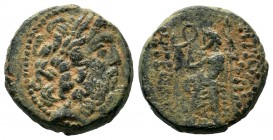 SELEUKIS & PIERIA. Seleukeia Pieria. Ae (1st century BC).
Condition: Very Fine

Weight: 8,03 gr
Diameter: 19,25 mm