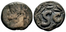 MESOPOTAMIA. Hatra. Pseudo-autonomous issue, early-mid-2nd century AD. AE
Condition: Very Fine

Weight: 9,75 gr
Diameter: 24,70 mm