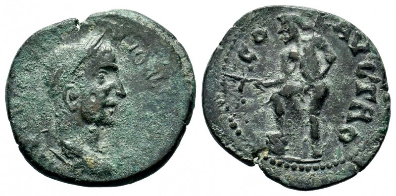 Troas, Alexandria Troas. Valerian I. A.D. 253-260. Æ assarion
Condition: Very Fi...