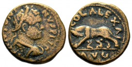 Caracalla (198-217). Troas, Alexandria. Æ 
Condition: Very Fine

Weight: 8,08 gr
Diameter: 22,60 mm