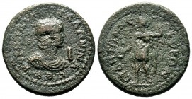 PAMPHYLIA. Side. Salonina (Augusta, 254-268). Ae
Condition: Very Fine

Weight: 18,10 gr
Diameter: 30,50 mm