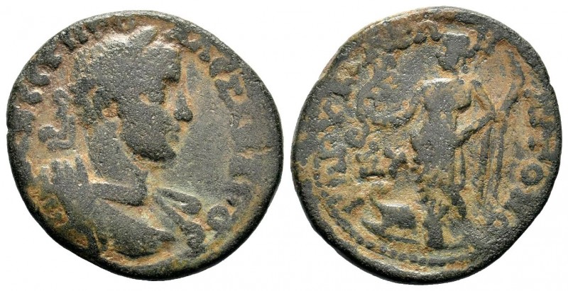 Maximus, as Caesar, Æ24 of Nicaea, Bithynia. AD 235/6-238.
Condition: Very Fine
...