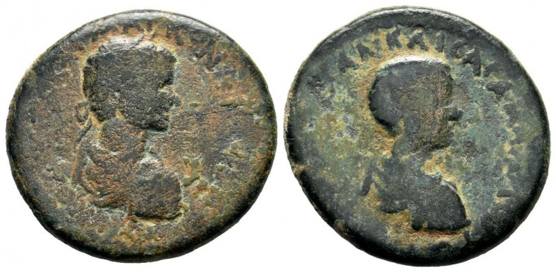 CILICIA, Mallus. Caracalla, with Geta as Caesar. AD 198-217. Æ
Condition: Very F...