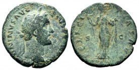 Antoninus Pius (138-161 AD). AE Sestertius 
Condition: Very Fine

Weight: 9,05 gr
Diameter: 26,00 mm