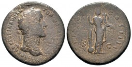 Antoninus Pius (138-161 AD). AE Sestertius 
Condition: Very Fine

Weight: 23,19 gr
Diameter: 35,00 mm