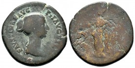 Faustina Junior Æ Sestertius. Rome, AD 147-150.
Condition: Very Fine

Weight: 20,68 gr
Diameter: 32,20 mm