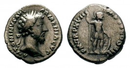 Marcus Aurelius, as Caesar (138-161 AD). AR Denarius 
Condition: Very Fine

Weight: 2,91 gr
Diameter: 17,80 mm