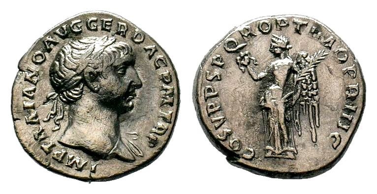 Traianus (98-117 AD). AR Denarius
Condition: Very Fine

Weight: 3,12 gr
Diameter...