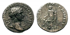 Traianus (98-117 AD). AR Denarius
Condition: Very Fine

Weight: 2,98 gr
Diameter: 17,60 mm
