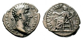 Lucius Verus, 161-169. Denarius 
Condition: Very Fine

Weight: 3,05 gr
Diameter: 17,20 mm