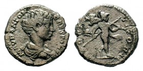 Septimius Severus (193-211 AD) for Geta Caesar. AR Denarius
Condition: Very Fine

Weight: 3,12 gr
Diameter: 17,40 mm