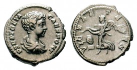 Septimius Severus (193-211 AD) for Geta Caesar. AR Denarius
Condition: Very Fine

Weight: 3,43 gr
Diameter: 19,40 mm