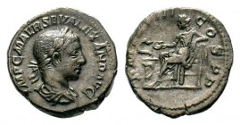 Severus Alexander, 222-235. Denarius
Condition: Very Fine

Weight: 3,12 gr
Diameter: 18,90 mm