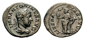 Elagabalus, 218-222. Denarius
Condition: Very Fine

Weight: 3,06 gr
Diameter: 17,60 mm