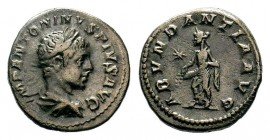 Elagabalus, 218-222. Denarius
Condition: Very Fine

Weight: 2,85 gr
Diameter: 18,80 mm