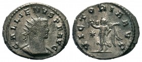 Gallienus (253-268 AD). BI Antoninianus
Condition: Very Fine

Weight: 3,56 gr
Diameter: 19,70 mm