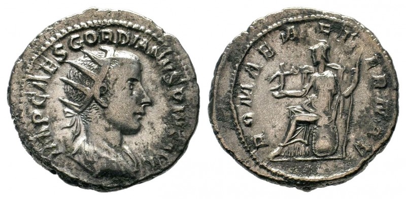 Gordian III AR Antoninianus. Rome, AD 241-243. 
Condition: Very Fine

Weight: 4,...