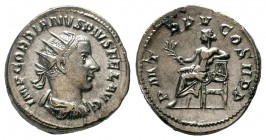 Gordian III AR Antoninianus. Rome, AD 241-243. 
Condition: Very Fine

Weight: 4,87 gr
Diameter: 22,00 mm