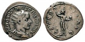 Gordian III AR Antoninianus. Rome, AD 241-243. 
Condition: Very Fine

Weight: 4,58 gr
Diameter: 22,50 mm