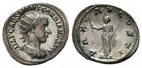 Gordian III AR Antoninianus. Rome, AD 241-243. 
Condition: Very Fine

Weight: 3,47 gr
Diameter: 21,60 mm