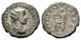 Gordian III AR Antoninianus. Rome, AD 241-243. 
Condition: Very Fine

Weight: 4,83 gr
Diameter: 22,15 mm