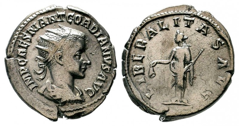 Gordian III AR Antoninianus. Rome, AD 241-243. 
Condition: Very Fine

Weight: 4,...