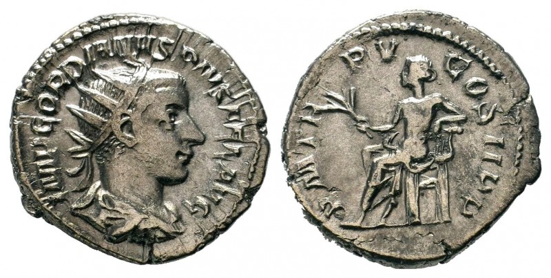 Gordian III AR Antoninianus. Rome, AD 241-243. 
Condition: Very Fine

Weight: 3,...