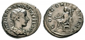 Gordian III AR Antoninianus. Rome, AD 241-243. 
Condition: Very Fine

Weight: 4,53 gr
Diameter: 20,25 mm