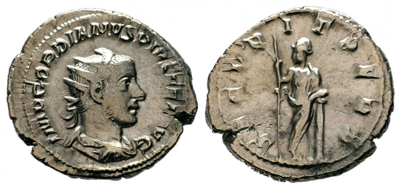 Gordian III AR Antoninianus. Rome, AD 241-243. 
Condition: Very Fine

Weight: 4,...