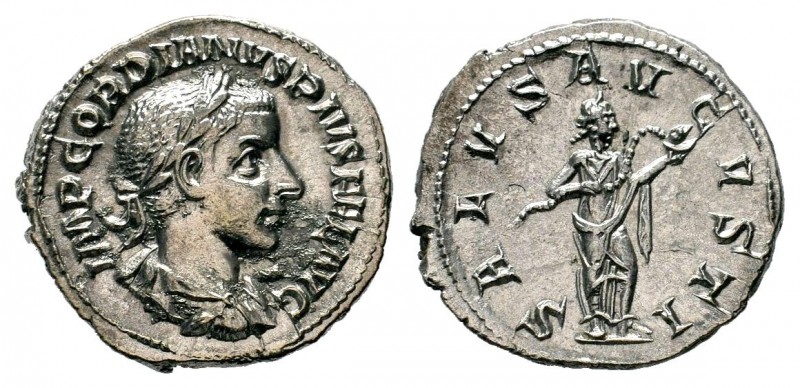 Gordian III AR Antoninianus. Rome, AD 241-243. 
Condition: Very Fine

Weight: 3,...