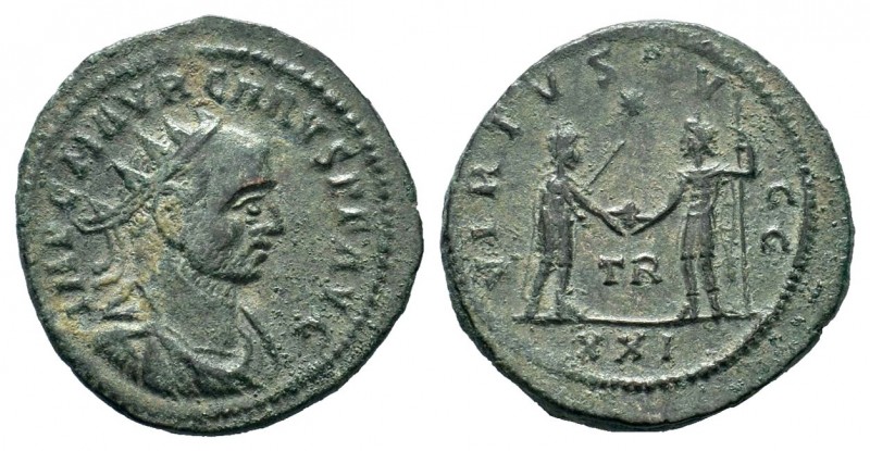 Carus (282-283 AD). AE silvered Antoninianus
Condition: Very Fine

Weight: 3,90 ...